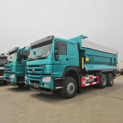 Sinotruk 380HP HOWO Dump Truck nelle Filippine con cabina Hw76 e DOT Tire Certification