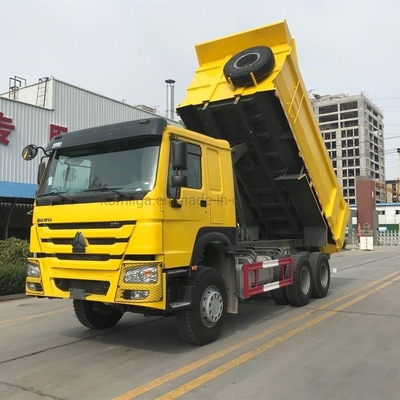 Standard di emissioni Euro 2 Camionino Sinotruk HOWO utilizzato per i camion a gomma della Tanzania