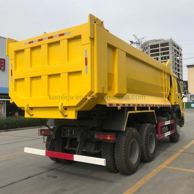 Standard di emissioni Euro 2 Camionino Sinotruk HOWO utilizzato per i camion a gomma della Tanzania