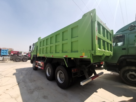 Sistema di sterzo Zf8118 6X4 Sinotruk usato 10 ruote Dump Truck 20cbm Dimensione del secchio
