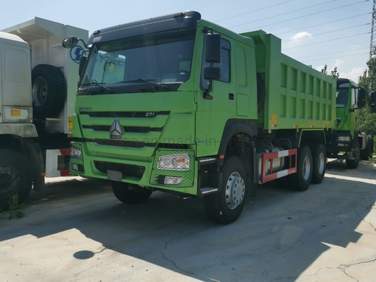 Sistema di sterzo Zf8118 6X4 Sinotruk usato 10 ruote Dump Truck 20cbm Dimensione del secchio