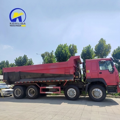 Camion HOWO usato 6*4 371HP Sinotruck a forma di U Camion scaricatore ad alta capacità di carico 21-30t