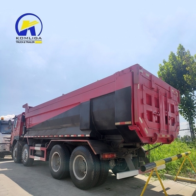 Camion HOWO usato 6*4 371HP Sinotruck a forma di U Camion scaricatore ad alta capacità di carico 21-30t