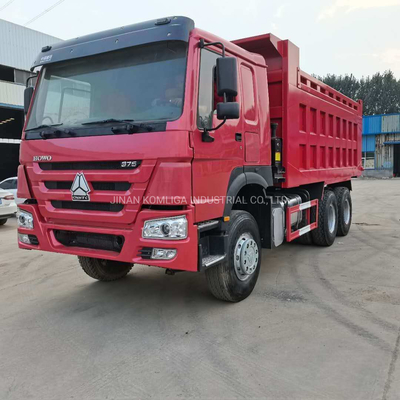 2 serie di autocarri da scarico HOWO usate con Wd61547.D12.42 motore