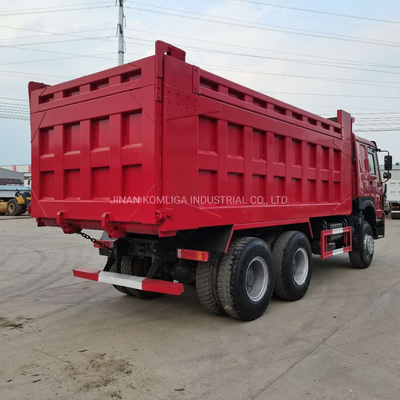2 serie di autocarri da scarico HOWO usate con Wd61547.D12.42 motore