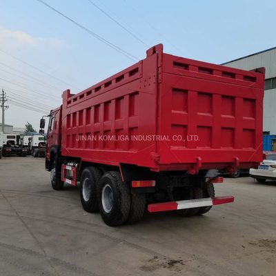 2 serie di autocarri da scarico HOWO usate con Wd61547.D12.42 motore