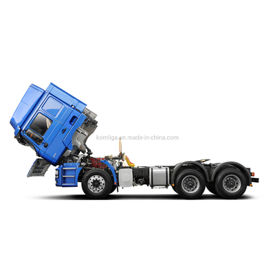 Uomo 16 tonnellate di riduttore a due fasi asse posteriore Shacman F3000 6X4 380 HP testa del camion usato