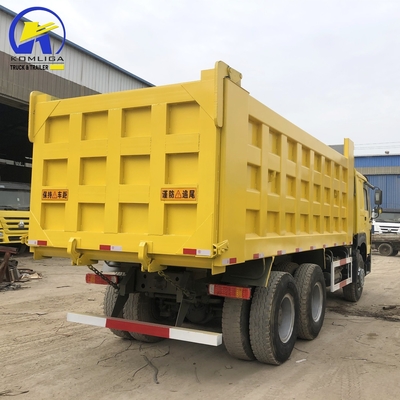 6×4 ruota motrice trasmissione manuale Forland Sinotruk 371 375 Dump Truck in Africa