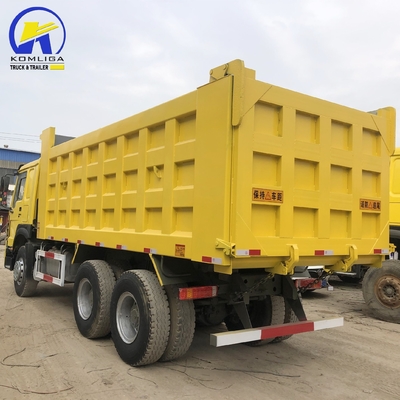 6×4 ruota motrice trasmissione manuale Forland Sinotruk 371 375 Dump Truck in Africa