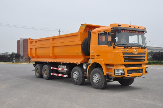 2 set di 12 ruote Shacman 8X4 Dump Truck 40 tonnellate con dimensioni del secchio 5600X2300X1500 20cbm