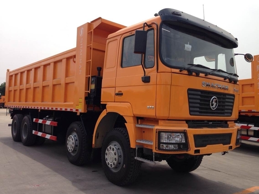 2 set di 12 ruote Shacman 8X4 Dump Truck 40 tonnellate con dimensioni del secchio 5600X2300X1500 20cbm