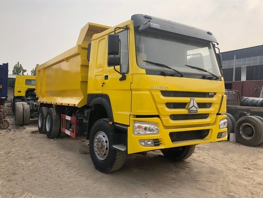 Un carro con aria condizionata Sinotruck HOWO 371 420HP Heavy Duty 10 Wheeler Tipper Truck 40t