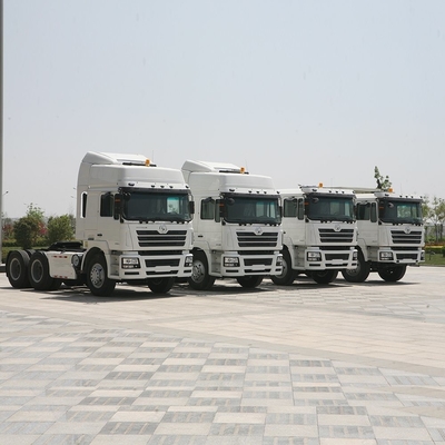 Shacman Truck 6X4 10 ruote trattore camion 371HP 375 pneumatici radiali design testa del rimorchio