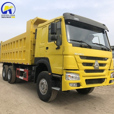 6X4 371 HP Sinotruck HOWO Dump Truck con pneumatici radiali e motore ad alta capacità