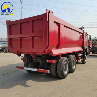 Nigeria Ghana HOWO 375HP Usato Sinotruk Dump Truck con cabina Hw76 e 351-450 cavalli