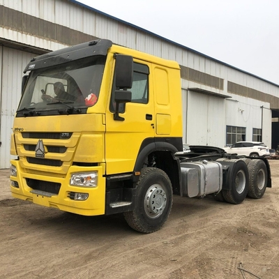 Cisterna di petrolio in alluminio da 400L Sinotruk HOWO Trailer Head Tractor Truck per il mercato etiope