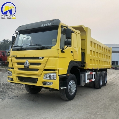 2016 Used Sino Dump Truck LHD Rhd Rear Axle Hc16 Motore Wd615.47.D12.42 375 CV 371 CV