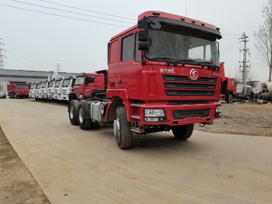 21-30 t Capacità di carico 6X4 Shacman Truck Tractor Trailer Head con cilindrata e cilindrata del motore &gt; 8L