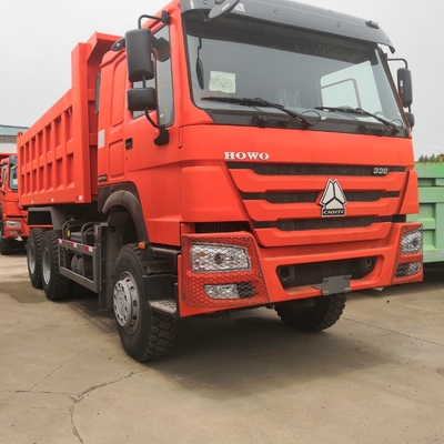 Camion a ribaltatore ventrale sollevamento idraulico 6X4 Sinotruk HOWO Camion a ribaltatore 336HP 25 tonnellate per miniere