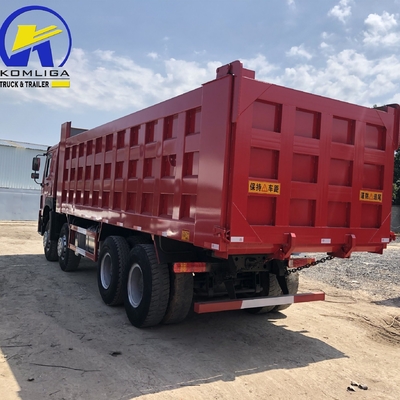 420 CV Sinotruk 12 ruote 8X4 HOWO camion a ribaltatore usato 50 tonnellate 40 tonnellate 8500*2500*3400mm