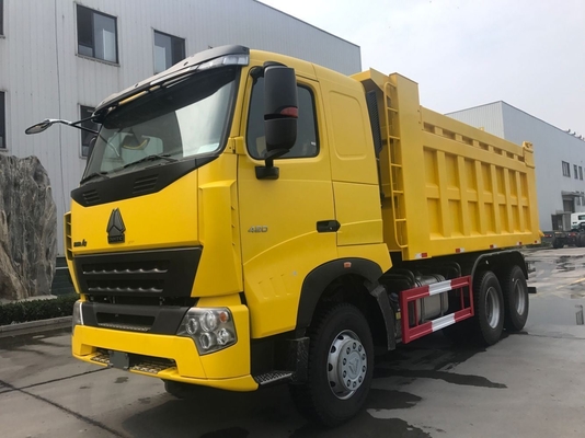 Disegno pneumatico radiale 420 CV 371 CV Sinotruk HOWO A7 Tipper Truck 6X4 Euro 2 Standard di emissioni