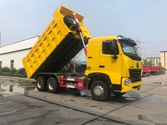 Disegno pneumatico radiale 420 CV 371 CV Sinotruk HOWO A7 Tipper Truck 6X4 Euro 2 Standard di emissioni