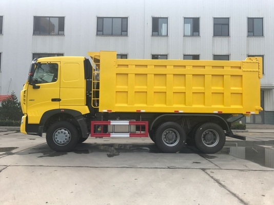Disegno pneumatico radiale 420 CV 371 CV Sinotruk HOWO A7 Tipper Truck 6X4 Euro 2 Standard di emissioni