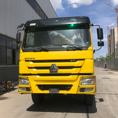 Usato Sinotruk 371HP HOWO Dump Truck in Ghana 20cbm Dimensione del secchio 5600X2300X1500