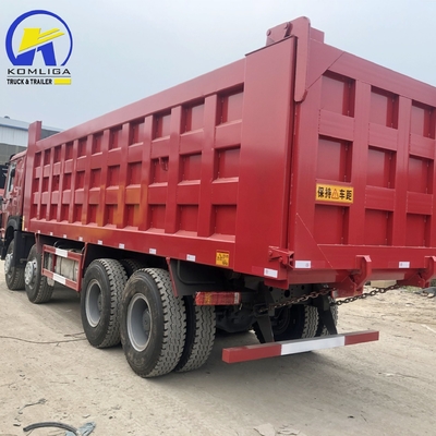 Sinotruk 8X4 Tipper Truck 40t a mano sinistra per progetti di costruzione su larga scala