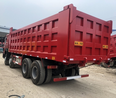 Sinotruk 12 ruote utilizzato HOWO 70 tonnellate 100 tonnellate camion da scarico 8X4 con pneumatici radiali