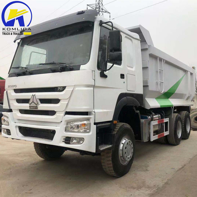 Sinotruk HOWO ZZ3257N3847A 3 ruote camion di scarico di seconda mano con capacità di carico da 21 a 30 t