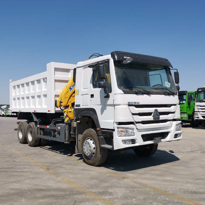 HF9 asse anteriore HOWO Sino Dump Truck con gru a prezzi accessibili