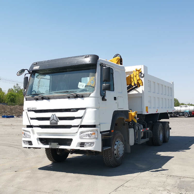 HF9 asse anteriore HOWO Sino Dump Truck con gru a prezzi accessibili