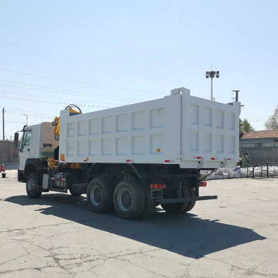 HF9 asse anteriore HOWO Sino Dump Truck con gru a prezzi accessibili