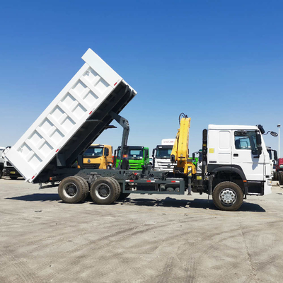 HF9 asse anteriore HOWO Sino Dump Truck con gru a prezzi accessibili