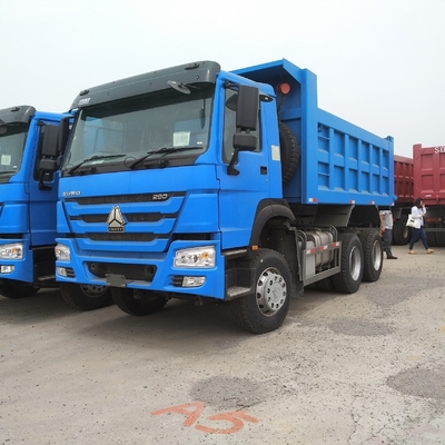 6X4 HOWO 371HP Camion a gomma 25 tonnellate Camion a scarico Sinotruck Camion a sabbia con certificazione ISO