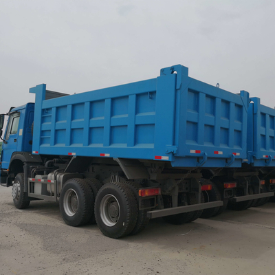 6X4 HOWO 371HP Camion a gomma 25 tonnellate Camion a scarico Sinotruck Camion a sabbia con certificazione ISO