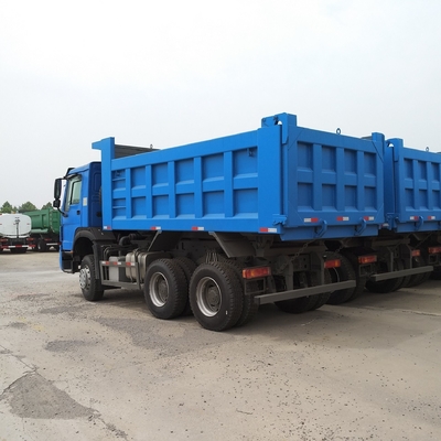 6X4 HOWO 371HP Camion a gomma 25 tonnellate Camion a scarico Sinotruck Camion a sabbia con certificazione ISO