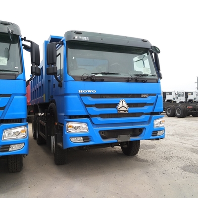 6X4 HOWO 371HP Camion a gomma 25 tonnellate Camion a scarico Sinotruck Camion a sabbia con certificazione ISO