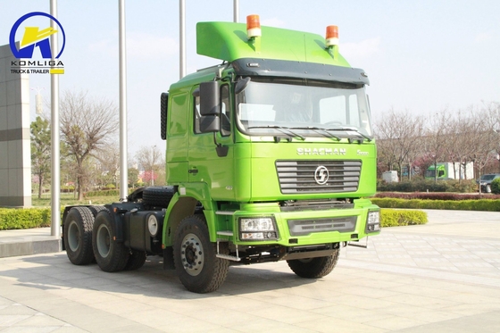 6X4 Tractor Truck Heavy Duty Trailer Truck con uomo 7.5 tonnellate Design del pneumatico radiale dell'asse anteriore