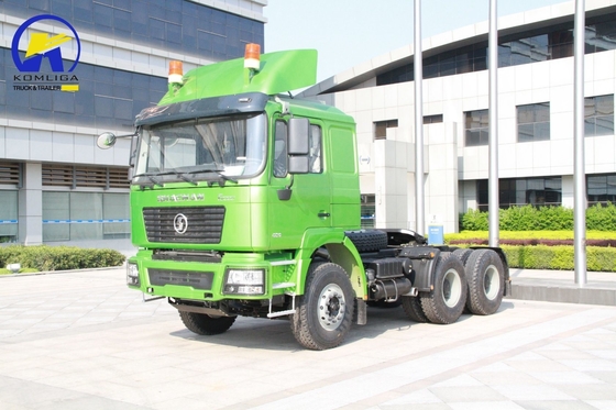 6X4 Tractor Truck Heavy Duty Trailer Truck con uomo 7.5 tonnellate Design del pneumatico radiale dell'asse anteriore