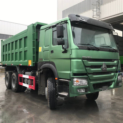 6X4 HOWO Sinotruk 371 Dumper Truck con sistema di sterzo Zf8118 e certificazione ISO