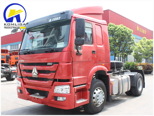 Sinotruck usato HOWO 4X2 6 ruote Tractor Light Duty Head Trucks con asse posteriore da 16 tonnellate