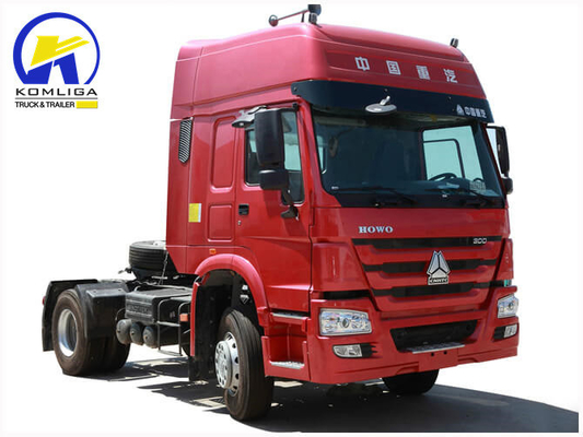 Sinotruck usato HOWO 4X2 6 ruote Tractor Light Duty Head Trucks con asse posteriore da 16 tonnellate