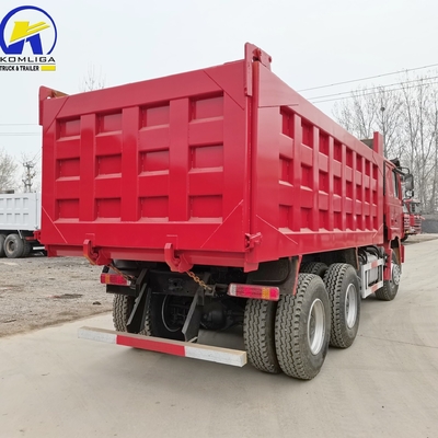 10 ruote 6X4 Shacman Dumper Truck per il Kenya Trasmissione manuale e alta capacità