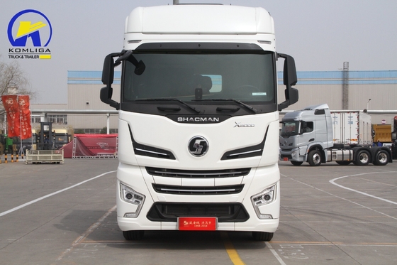 Usato Shacman 4X2 6tyles Semi Trailer Tractor Truck Perfetto per i mercati di campagna