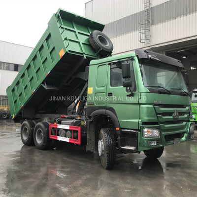 Camionetti di scarico Sinotruk HOWO 336HP Euro 2 Front Lifting Style Trasmissione manuale