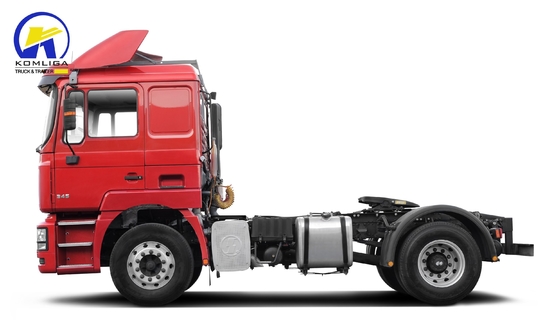 4X2 F3000 Shacman Tractor Truck con rapporto velocità 5,45 e 400L Aluminum Oil Tanker