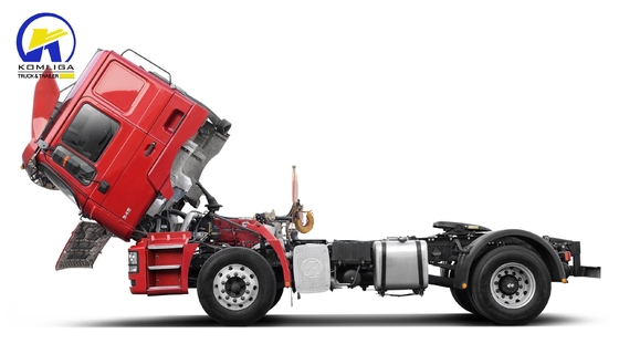 4X2 F3000 Shacman Tractor Truck con rapporto velocità 5,45 e 400L Aluminum Oil Tanker