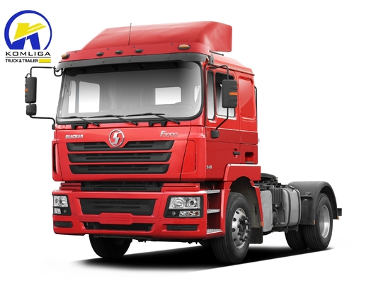 4X2 F3000 Shacman Tractor Truck con rapporto velocità 5,45 e 400L Aluminum Oil Tanker
